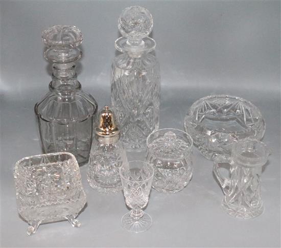 Collection sundry glassware